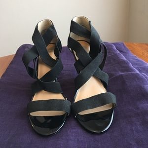 Ann Taylor Strappy Wedges